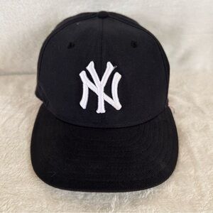 New York Yankees New Era 59 Fifty 2003 World Series Hat Size 7 Blue Vintage